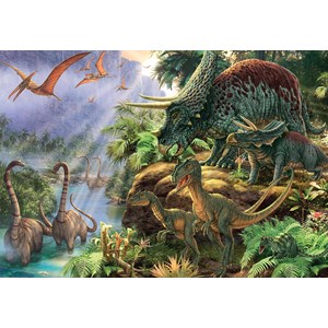 Jumbo (18378) - Steve Read: "Dinosaur Valley" - 1000 pezzi