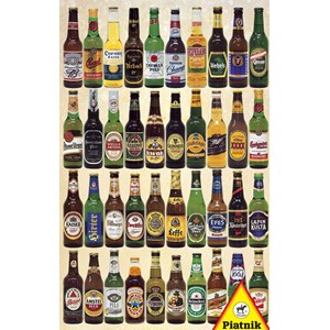 Piatnik (562549) - "Beer Bottles" - 1000 pezzi