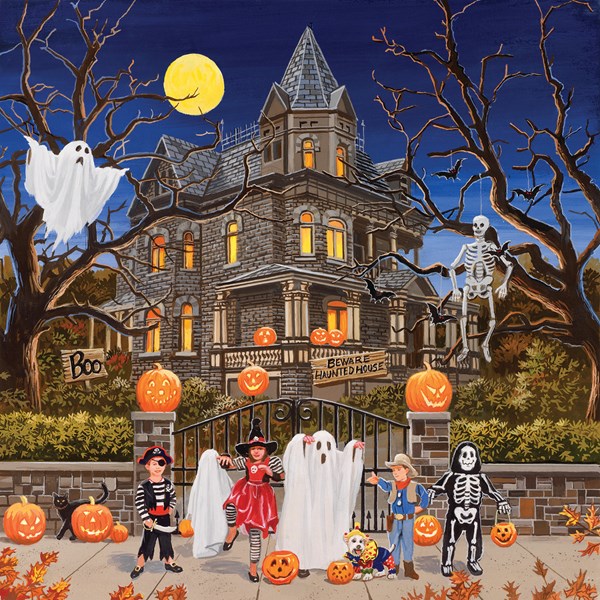 SunsOut (30425) - William Vanderdasson: "Beware Haunted House" - 1000 pezzi