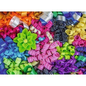 Ravensburger (14691) - Carole Gordon: "Colorful Ribbons" - 500 pezzi