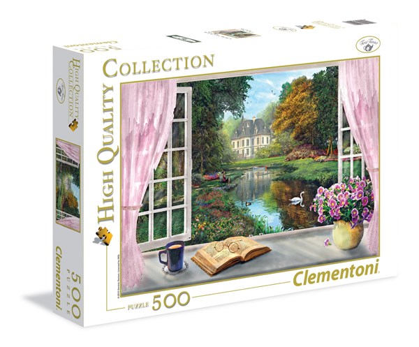 Clementoni (35011) - Dominic Davison: "View on the Garden" - 500 pezzi