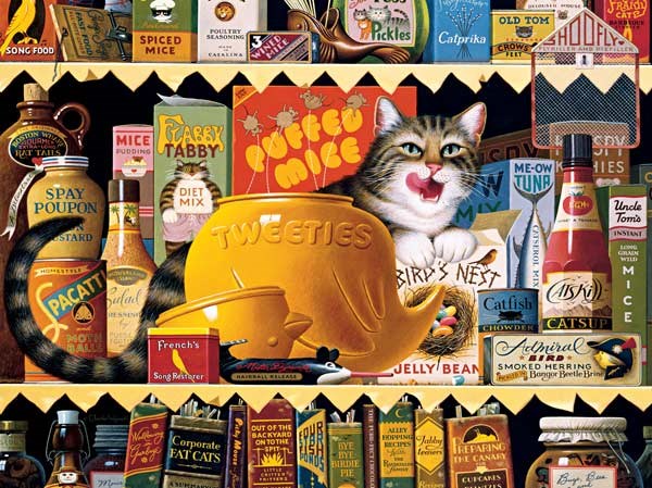 Buffalo Games (17072) - Charles Wysocki: "Ethel the Gourmet" - 750 pezzi