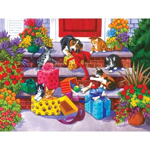 SunsOut (62906) - Nancy Wernersbach: "Time for Toys and Treats" - 1000 pezzi