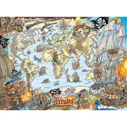 Ravensburger (12802) - "Pirate Map" - 200 pezzi
