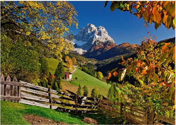 Ravensburger (19423) - "Mountainous Italy" - 1000 pezzi