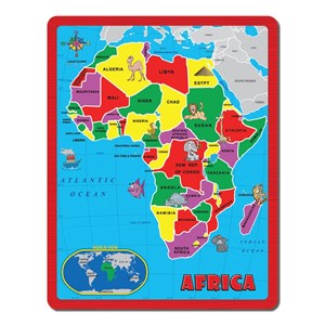 A Broader View (654) - "Africa (The Continent Puzzle)" - 37 pezzi