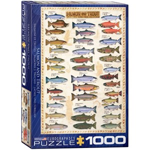 Eurographics (6000-0311) - "Salmon & Trout" - 1000 pezzi