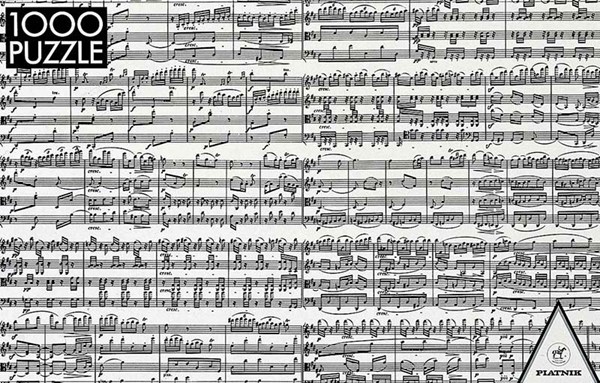 Piatnik (543449) - "Musical Notes" - 1000 pezzi