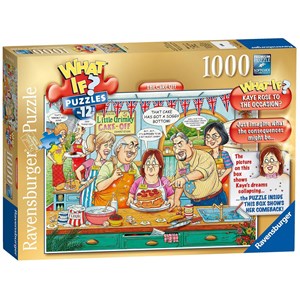 Ravensburger (19513) - "What If? #12 - The Cake Off" - 1000 pezzi