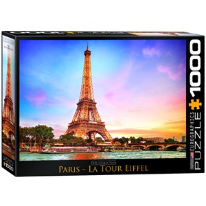 Eurographics (6000-0765) - "Paris Eiffel Tower" - 1000 pezzi