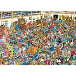 Jumbo (01886) - Jan van Haasteren: "Antique Show" - 1000 pezzi