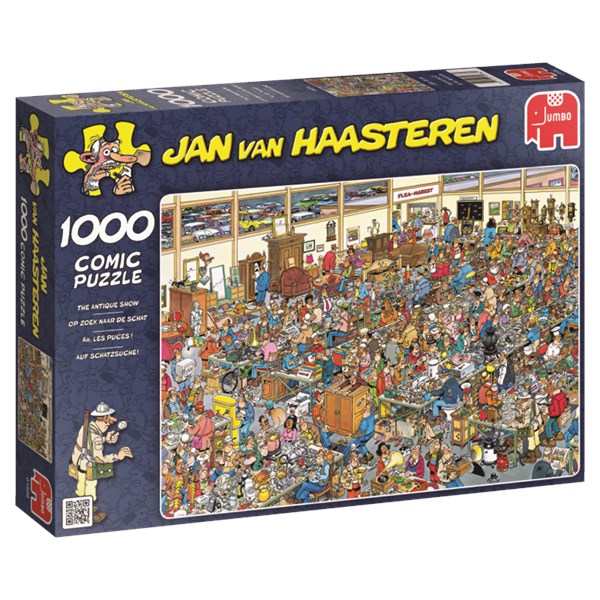 Jumbo (01886) - Jan van Haasteren: "Antique Show" - 1000 pezzi