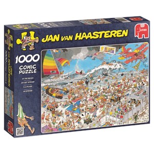 Jumbo (01652) - Jan van Haasteren: "At The Beach" - 1000 pezzi