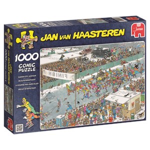 Jumbo (17310) - Jan van Haasteren: "Eleven City Tour" - 1000 pezzi
