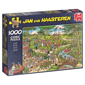 Jumbo (01492) - Jan van Haasteren: "The Park" - 1000 pezzi