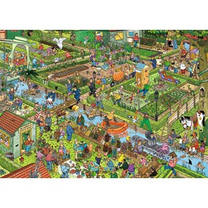 Jumbo (19057) - Jan van Haasteren: "Vegetable Garden" - 1000 pezzi