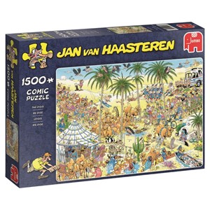 Jumbo (19059) - Jan van Haasteren: "Oasis" - 1500 pezzi