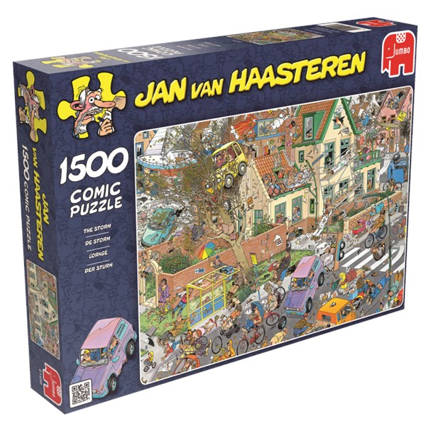 Jumbo (01498) - Jan van Haasteren: "The Storm" - 1500 pezzi