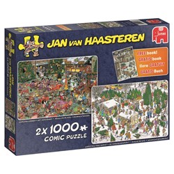 Jumbo (19061) - Jan van Haasteren: "X-Mas Gifts" - 1000 pezzi