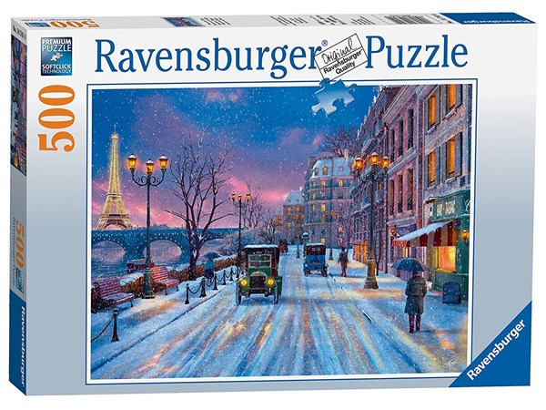 Ravensburger (14741) - "Winter in Paris" - 500 pezzi