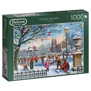 Falcon (11185) - "Festive Skaters" - 1000 pezzi