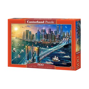 Castorland (B-52646) - "New York - Brooklyn Bridge" - 500 pezzi
