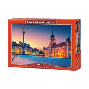 Castorland (52486) - "Castle Square in Warsaw" - 500 pezzi