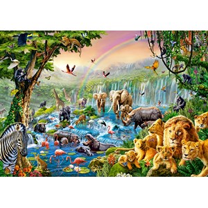 Castorland (B-52141) - "Jungle River" - 500 pezzi
