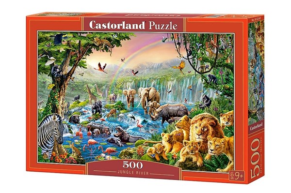 Castorland (B-52141) - "Jungle River" - 500 pezzi