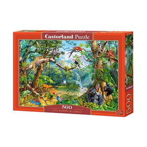 Castorland (B-52776) - "Life Hidden in Jungle" - 500 pezzi