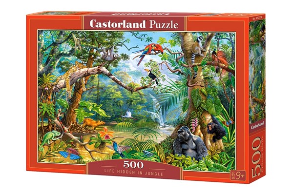 Castorland (B-52776) - "Life Hidden in Jungle" - 500 pezzi