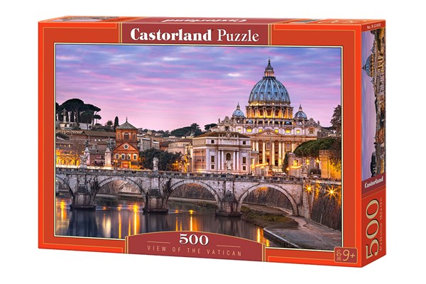 Castorland (B-52493) - "View of the Vatican" - 500 pezzi