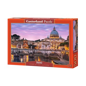 Castorland (B-52493) - "View of the Vatican" - 500 pezzi