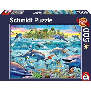Schmidt Spiele (58227) - "Dolphin Reef" - 500 pezzi