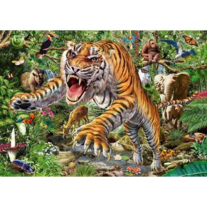 Schmidt Spiele (58226) - "Tiger Attack" - 500 pezzi