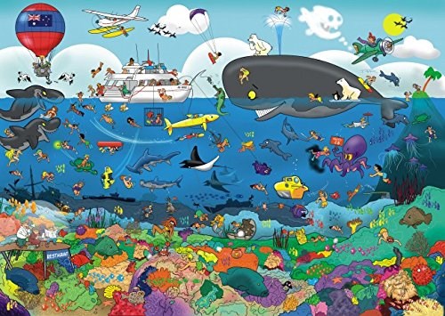 Goliath Games (71344) - "Great Barrier Reef" - 1000 pezzi