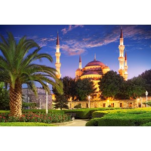 Castorland (C-103386) - "Blue Mosque, Turkey" - 1000 pezzi