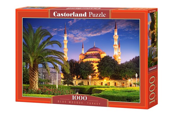 Castorland (C-103386) - "Blue Mosque, Turkey" - 1000 pezzi