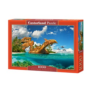 Castorland (C-103508) - "Dolphin Paradise" - 1000 pezzi