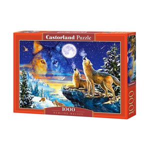 Castorland (C-103317) - "Howling Wolves" - 1000 pezzi