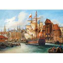 Castorland (C-102914) - "Old Gdansk" - 1000 pezzi