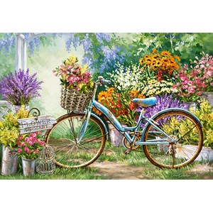 Castorland (C-103898) - "The Flower Mart" - 1000 pezzi