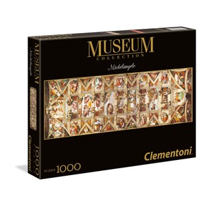 Clementoni (39406) - Michelangelo: "The Sistine Chapel" - 1000 pezzi