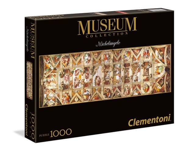 Clementoni (39406) - Michelangelo: "The Sistine Chapel" - 1000 pezzi