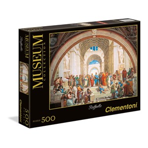 Clementoni (35043) - Raphael: "Scuola di Atene" - 500 pezzi