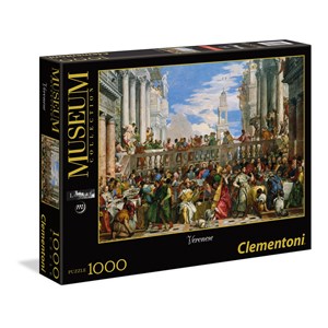 Clementoni (39391) - Paolo Veronese: "The Wedding at Cana" - 1000 pezzi
