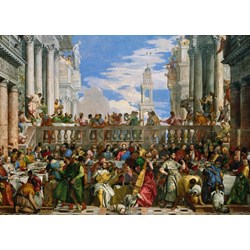 Clementoni (39391) - Paolo Veronese: "The Wedding at Cana" - 1000 pezzi