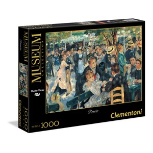 Clementoni (31412) - Pierre-Auguste Renoir: "Bal du Moulin de la Galette" - 1000 pezzi