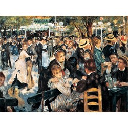 Clementoni (31412) - Pierre-Auguste Renoir: "Bal du Moulin de la Galette" - 1000 pezzi