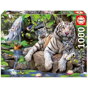 Educa (14808) - "White Tiger" - 1000 pezzi